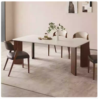 Chaise de salle à manger en bois massif antique XY-best, réglable en hauteur, pour la maison, le bureau et l'hôtel, avec revêtement en cuir moderne
