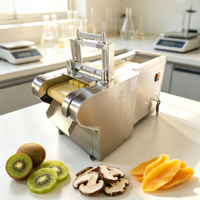 Superieure commerciële multifunctionele gedroogde vruchten snijmachine, nauwkeurig 5-25mm, kleine gedroogde vruchten snijmachine voor rode dadels, mango & kiwi