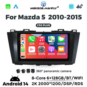 <span class=keywords><strong>Autoradio</strong></span> Navifly android Car-play Auto 2k avec écran tactile complet pour <span class=keywords><strong>Mazda</strong></span> 5 Support GPS DSP BT 360 Caméra - Product Image 2