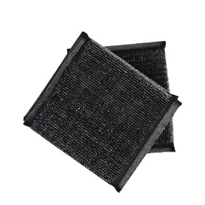 Bloc de nettoyage en maille de fil d'acier inoxydable 410, réutilisable, pour la cuisine, les casseroles, les taches de graisse, éponge à récurer - Product Image 3