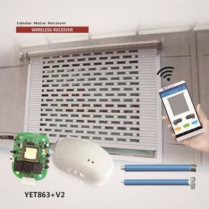 Contrôleur WIFI pour porte à enroulement, prix d'usine, fonctionne avec télécommande à code d'apprentissage, ouvre-porte de <span class=keywords><strong>garage</strong></span> YET863WTR pour moteur tubulaire - Product Image 5