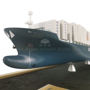 Модель корабля O.A.S, Заводская Подгонянная, 65 см, герметичная пластиковая контейнерная модель корабля для доставки, подарок - Product Image 2