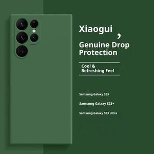 Custodia in Silicone liquido di lusso per Samsung Galaxy S25 24 S23 S22 S21 Plus Ultra A54 A34 A53 A52S Cover posteriore antiurto accessori - Product Image 1