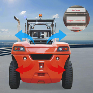 בעל קיבולת גבוהה כבדה מלגזה 15טון 16טון דיזל פנימי מלגזה עבור טיפול חומר יעיל חיצוני - Product Image 6