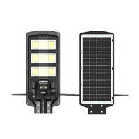 Cámara LED para Farola Solar, IP65, Control Remoto, Alta Definición, Panel de Luz Potente, Alta Potencia, Exterior, ABS