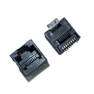 855135001 Conn RJ-45 F <span class=keywords><strong>8</strong></span> POS 1.27mm saldatura ST <span class=keywords><strong>SMD</strong></span> <span class=keywords><strong>8</strong></span> terminale 1 porta Cat 3 T/R - Product Image 1