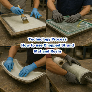 Taishan CTG стекловолокно E стекловолокно 450gsm 1040 мм эмульсия рубленая нить коврик - Product Image 4