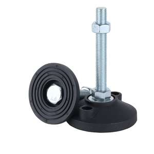 قاعدة دعم ميكانيكية قابلة للتعديل مقاومة للتآكل ومتينة من النايلون، غير قابلة للانزلاق، للخزائن الصناعية - Product Image 3