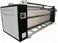 Presse à chaleur rotative à commande numérique de précision avec rouleau en PTFE importé pour l'impression par sublimation textile
