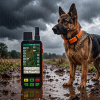 Einheitliche Hundehalsband- und GPS-Lösung: Handgerät-Halsband-Verbindung + Echtzeit-3-Sekunden-Standortaktualisierungen