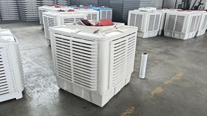 เครื่องทำความเย็นอุตสาหกรรม 18000 บีทียู 380 โวลต์ 24000 บีทียู สำหรับใช้ในบ้าน งานก่อสร้าง ภายนอกอาคาร แบบแรงเหวี่ยง ระเหยน้ำ - Product Image 2