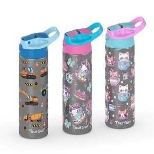 Wholesale Price Bpa Free Kids Large Capacity Double Wall Stainless Steel Water Bottle For Children