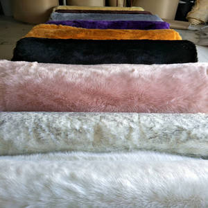 Rouleaux de textile en <span class=keywords><strong>fausse</strong></span> <span class=keywords><strong>fourrure</strong></span> lavable blanc noir rose violet - Product Image 1