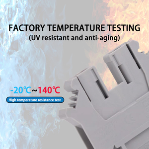 Tipo dispositivo bonde terminal universal do parafuso do bloco terminal do trilho CNTD CUK-<span class=keywords><strong>2</strong></span>.5/<span class=keywords><strong>2</strong></span> para o controle da automatização industrial - Product Image 4