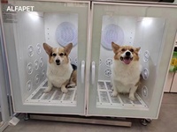 Grande boîte de séchage automatique pour chiens et chats, écologique et luxueuse, avec couleur personnalisée pour les salons de toilettage pour animaux de compagnie