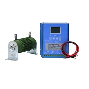 ตัวควบคุมไฮบริดพลังงานลมและพลังงานแสงอาทิตย์ MPPT 12V 24V 48V พร้อมหน้าจอ LCD สำหรับกังหันลม 600W และเครื่องกำเนิดไฟฟ้าพลังลมสำหรับใช้ในบ้าน ได้รับมาตรฐาน CE LHECR - Product Image 2