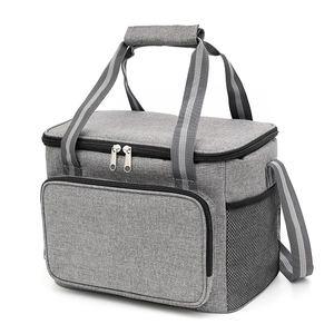 Sac Isotherme Repas pour Femme/Homme, Sac Glacière Anti-Fuite avec Poches, Sacs à Main Thermiques Souples Réutilisables pour Pique-Nique et Activités de Plein Air, Style Tendance - Product Image 5