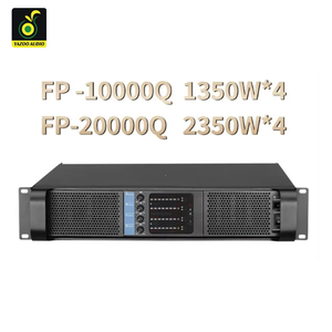 Nhà máy phổ biến bán <span class=keywords><strong>4</strong></span> kênh 2U <span class=keywords><strong>4</strong></span>*2350 Watt lớn khuếch đại công suất fp20000q lớn amplificateur de puissance cho loa siêu trầm lớn - Product Image 2