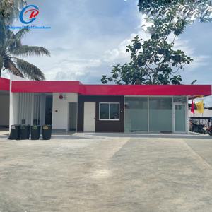 Structure en acier pour toit de station-service, auvent de station-service, panneau de signalisation autoportant, panneau de prix - Product Image 2