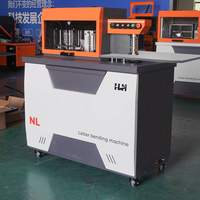 Máquina Automática de Doblado CNC para Letras de Canal 3D con Letreros LED Publicitarios de Alta Calidad, con Alta Seguridad y 1 Año de Garantía