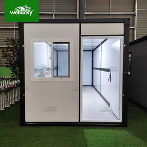 Casa Contenedor Plegable de 20 pies, Oficina Contenedor Plegable Insonorizada, Espacio de Trabajo <span class=keywords><strong>Tranquilo</strong></span> para Construcción al Aire Libre, Casa Móvil - Product Image 2