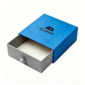 Manufacturer Custom Logo Design Recyclable Coated Paper Drawer <b>Boxes</b> with UV Coating - Eco-friendly <b>Gift</b> Packaging OEM Wholesale - Product Image 1