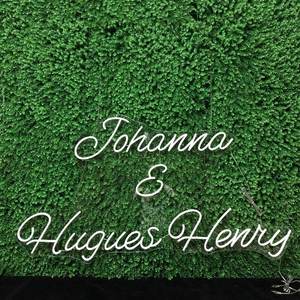 Vente en gros de enseigne lumineuse LED pour logo Joyeux anniversaire enseigne <span class=keywords><strong>au</strong></span> néon personnalisée mariage livraison directe enseigne <span class=keywords><strong>au</strong></span> néon pour chambre fête décoration intérieure - Product Image 2