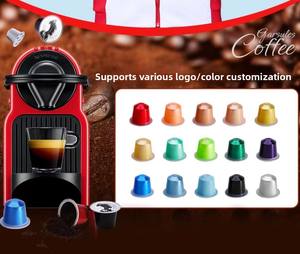 Tapas selladas de papel de aluminio impresas personalizables de 15ml <span class=keywords><strong>Cápsulas</strong></span> de café autoadhesivas Tipo de cuenco - Product Image 4