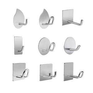 Organizzazione della parete dei ganci appiccicosi della parete del metallo dell'acciaio inossidabile d'attaccatura resistente all'ingrosso - Product Image 2