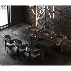 Turnkey Project Luxury Villa Penthouse Hotel Bedroom Furniture <b>Set</b> Custom Hospitality Furniture Solution - Product Image 3