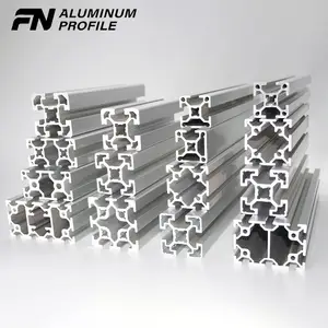 China Factory Aluminum Extrusion Profile Extrusion Aluminum Brackets Wholesale T Slot Aluminum Profile