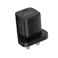 Chargeur universel Type-C GaN 65W avec PPS 5V/3A PD3.0, charge rapide, protection OTP, efficacité de 92% pour les téléphones portables