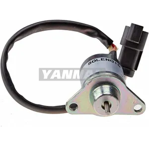 Nouveau solénoïde d'arrêt de carburant 1500-3076 1500-3024 12V adapté au moteur Yanmar