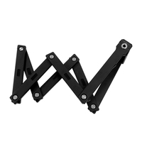 Serrure pliante de haute qualité antivol serrure de vélo serrure pliable pour vélo, couvercle en caoutchouc anti-rayures ABS