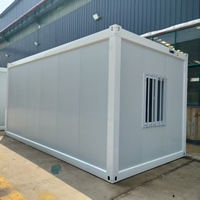 Maison conteneur modulaire préfabriquée en kit, directement de l'usine, pour usage résidentiel, bureautique ou d'hébergement