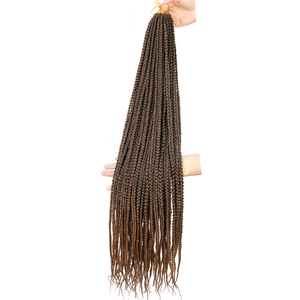 Scatola <span class=keywords><strong>trecce</strong></span> uncinetto <span class=keywords><strong>capelli</strong></span> lunghi Pre-loop <span class=keywords><strong>trecce</strong></span> per donne ragazze sintetiche <span class=keywords><strong>trecce</strong></span> <span class=keywords><strong>capelli</strong></span> - Product Image 4