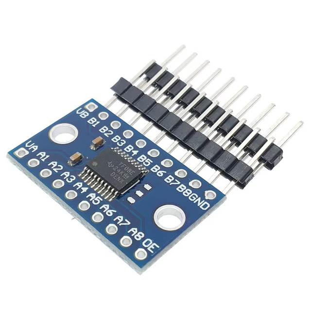 TXS0108E Logic Level Shifter Bi-Directional Module 3.3V 5V 8 Channel Voltage Level Translation Module for Raspberry Pi