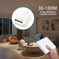 Vente directe d'usine interrupteur d'énergie cinétique sans fil sans batterie RF433 émetteur récepteur interrupteur de lumière système de maison intelligente à distance