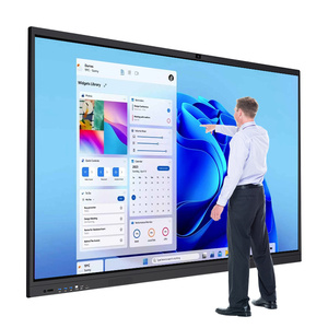منتج جديد: لوحات تفاعلية رقمية بشاشة لمس LCD مقاس 65 بوصة بنظام مزدوج وتقنية اللمس بالأشعة تحت الحمراء للتعليم - Product Image 1