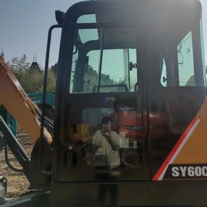 Excavadora Usada de Alta Calidad Sany SAY60C de 6.5 Toneladas en Buen Estado, Excavadora de Orugas con Componentes Principales - Motor, Caja de Cambios y Engranajes en Venta - Product Image 6