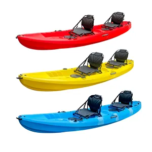 קידום מכירות למעלה איכות אוקיינוס דיג מים חשמלי מנוע לשבת על למעלה טנדם 3 אדם קיאק עם alu מסגרת כיסא
