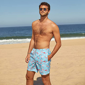 <span class=keywords><strong>S</strong></span>üblimasyon baskılı Logo yüzme mayo erkek banyo spor özel Boardshorts kurulu erkekler için plaj şortu yüzmek mayo - Product Image 3