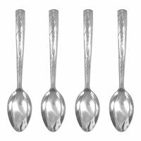 Ensemble de cuillères personnalisées en acier inoxydable 18/0, coffret cadeau de luxe pour les fêtes, les anniversaires d'entreprise