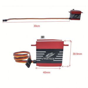 Servomoteur numérique CNC 180 degrés 25T à engrenages en acier, haute vitesse, grand couple, 7.4V, 30KG 35KG, pour voitures et hélicoptères RC 1/8 1/10, le plus vendu, pour garçons - Product Image 3