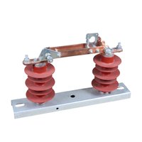 YONGCELE HGW9-10 Interrupteur isolant haute tension extérieur 200A-630A, sectionneur en porcelaine/caoutchouc silicone pour ligne aérienne 10kV
