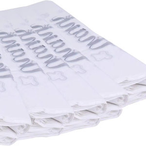 ถุงพลาสติก ถุงขอบคุณ ถุงช้อปปิ้งแบบใช้ซ้ำได้ ถุงใส่ของแบบเสื้อยืด ถุงหิ้วกลับบ้าน - Product Image 1