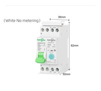 Disjoncteur intelligent TONGOU API TUYA 1P 63A sur rail DIN, commande à distance sans fil Zigbee pour maison intelligente