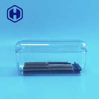Vente en gros de boîtes alimentaires jetables en plastique PET transparent pour gâteau, nouilles, chewing-gum, pizza, hamburger, emballage carré recyclable