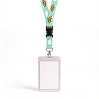 CH Wholesale Sublimation Printing Polyester Lanyards With Logo Custom Certification Keychain OEM ODM ECO Promotion Event Gifts