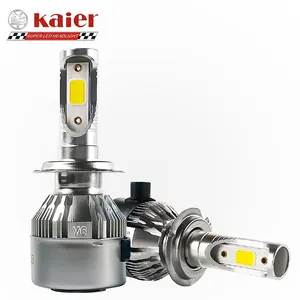 Kaier ไฟหน้ารถ LED สำหรับ H7 HB4 V6 9012 HB3